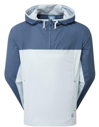 FootJoy TempoSeries Hoodie pánská bunda, dark denim/skyway