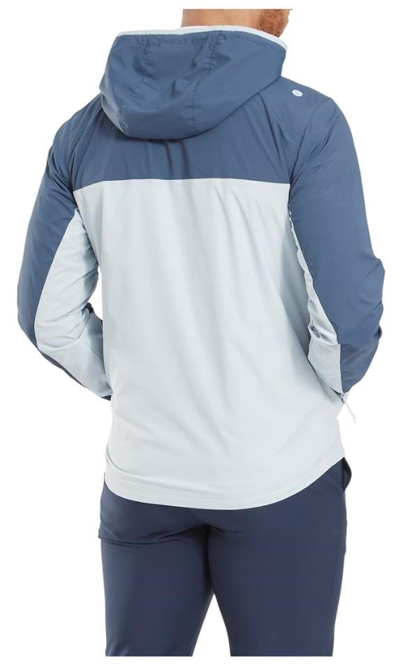 FootJoy TempoSeries Hoodie pánská bunda, dark denim/skyway