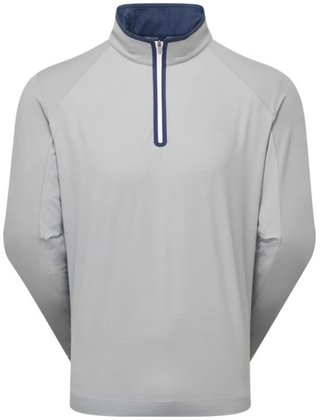 FootJoy TempoSeries Mixed Texture Chill-Out pánská mikina, šedá