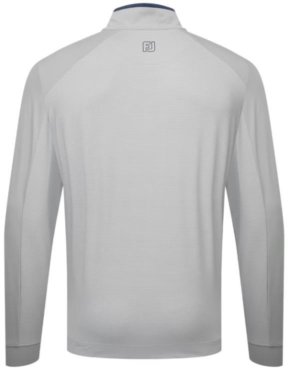FootJoy TempoSeries Mixed Texture Chill-Out pánská mikina, šedá