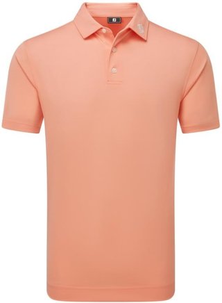 FootJoy Stretch Pique Solid pánské polo, papaya