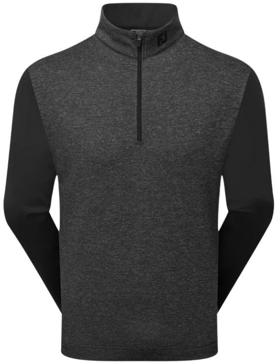 FootJoy Tonal Heather Chill-Out pánská mikina, černá