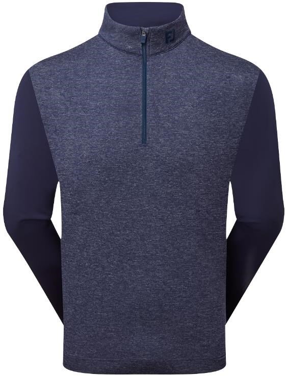 FootJoy Tonal Heather Chill-Out pánská mikina, tmavě modrá
