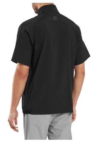 FootJoy Zephyr Short Sleeve Windshirt pánská bunda s krátkým rukávem, černá