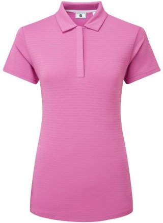 FootJoy Jacquard SS Shirt dámské polo, růžové