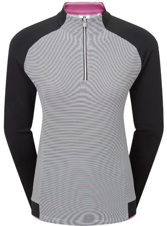 FootJoy 1/4-Zip Midlayer dámská mikina, černá