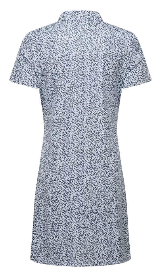 FootJoy Animal Print golfové šaty, tmavě modro/bílé
