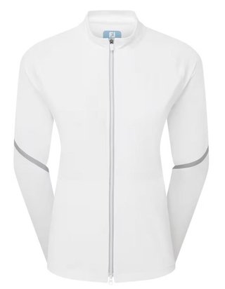 FootJoy TempoSeries Full-Zip dámská bunda, bílo/šedá