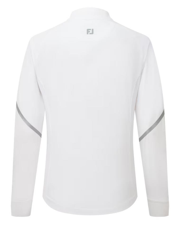 FootJoy TempoSeries Full-Zip dámská bunda, bílo/šedá