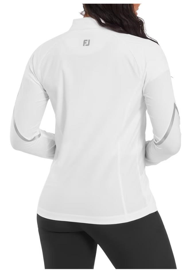 FootJoy TempoSeries Full-Zip dámská bunda, bílo/šedá