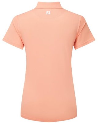 FootJoy Stretch Pique Solid dámské polo, papaya