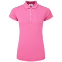 FootJoy Cap Sleeve Lisle dámské polo, růžové