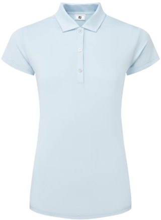 FootJoy Cap Sleeve Lisle dámské polo, skyway