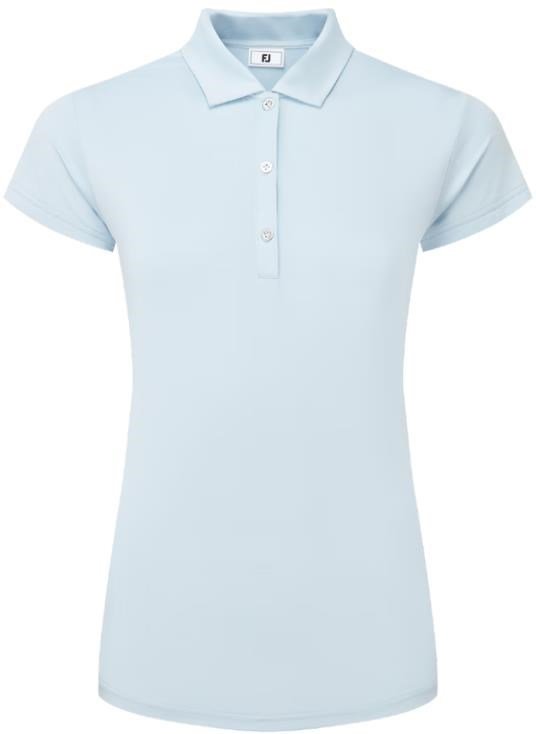 FootJoy Cap Sleeve Lisle dámské polo, skyway