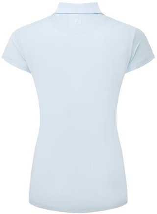 FootJoy Cap Sleeve Lisle dámské polo, skyway