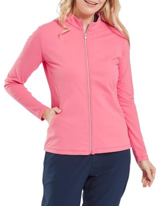 FootJoy Full-Zip Midlayer dámská mikina, pink lemonade