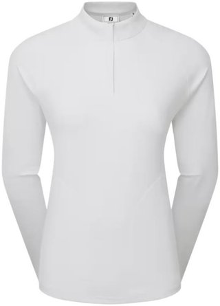 FootJoy Half-Zip Midlayer dámská mikina, bílá