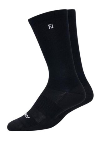 FootJoy ProDry Lightweight Crew pánské ponožky, 1pár, černé