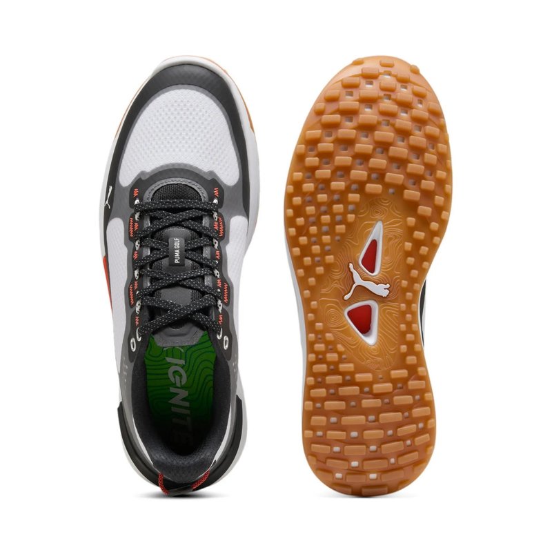 Puma Ignite Elevate X pánské golfové boty, bílo/černé