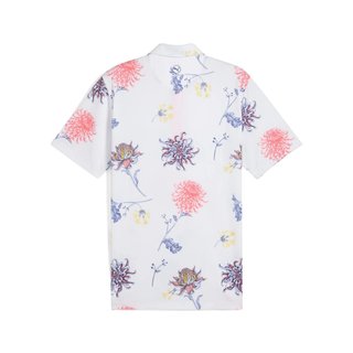 Puma MATTR Dahlia pánské polo, white glow/peach frost