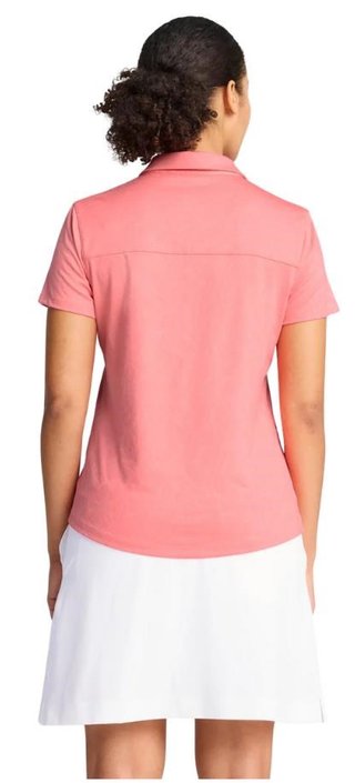 Puma MATTR Lianas Jacquard dámské polo, peach frost