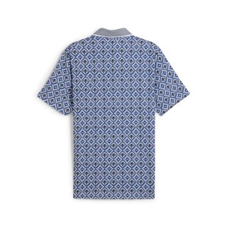 Puma X PTC Tile pánské polo, bílo/modré
