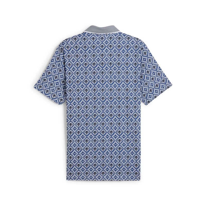Puma X PTC Tile pánské polo, bílo/modré