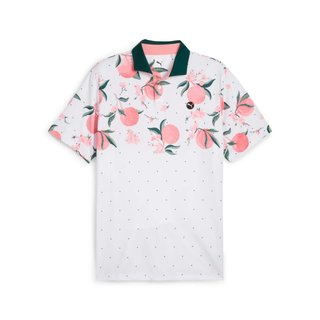 Puma MATTR Beautiful Game pánské polo, glow/pink fruit