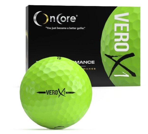OnCore VERO X1 golfové míčky, zelené
