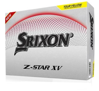 Srixon Z-STAR XV golfové míčky, žluté