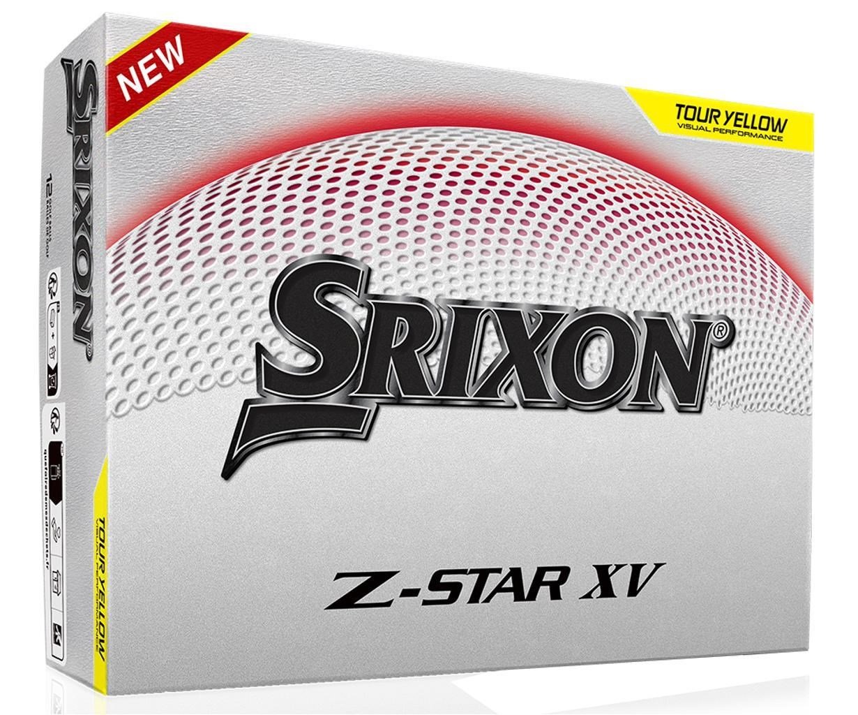 Srixon Z-STAR XV golfové míčky, žluté