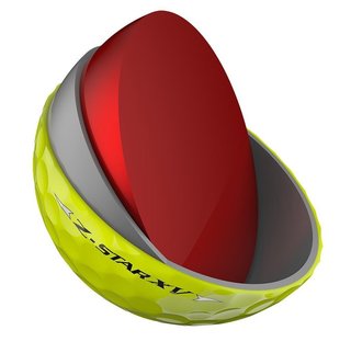 Srixon Z-STAR XV golfové míčky, žluté