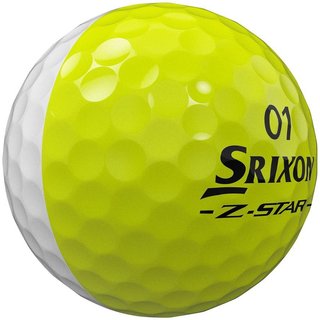 Srixon Z-Star DIVIDE golfové míčky, bílo/žluté
