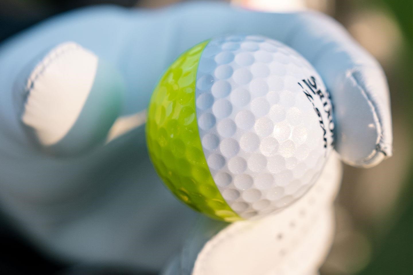 Srixon Z-Star DIVIDE golfové míčky, bílo/žluté