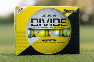 Srixon Z-Star DIVIDE golfové míčky, bílo/žluté