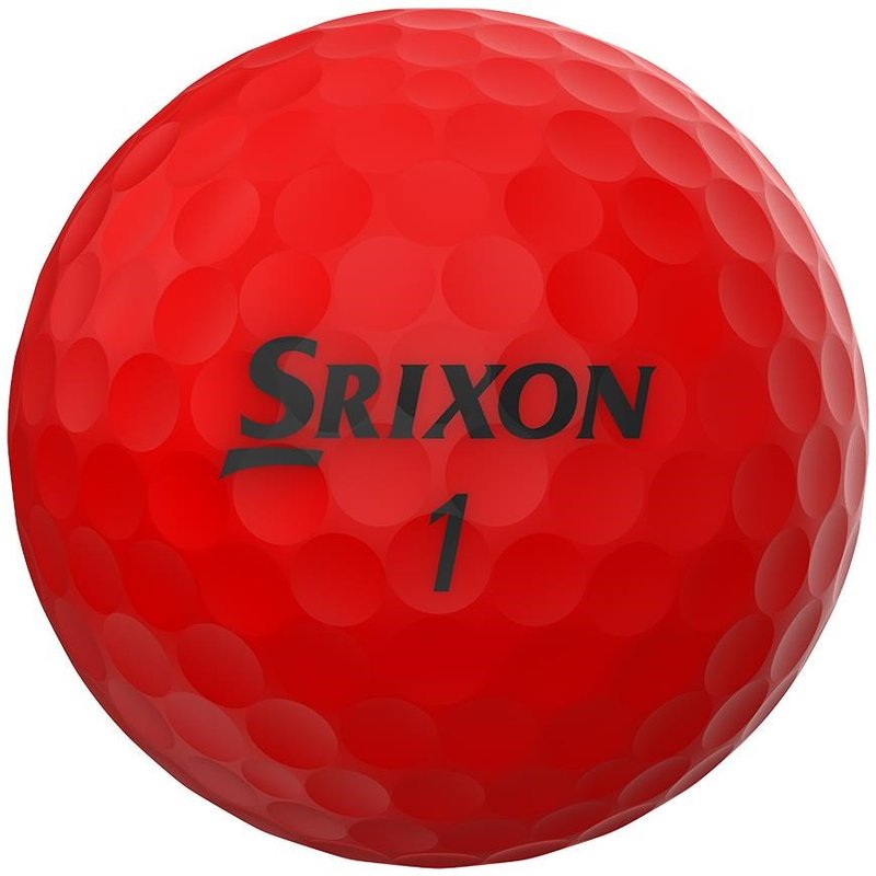 Srixon Soft Feel Brite golfové míčky, červené