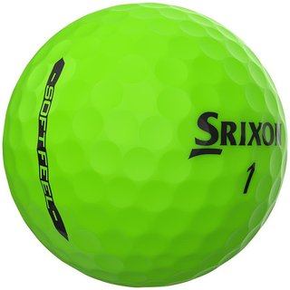 Srixon Soft Feel Brite golfové míčky, zelené