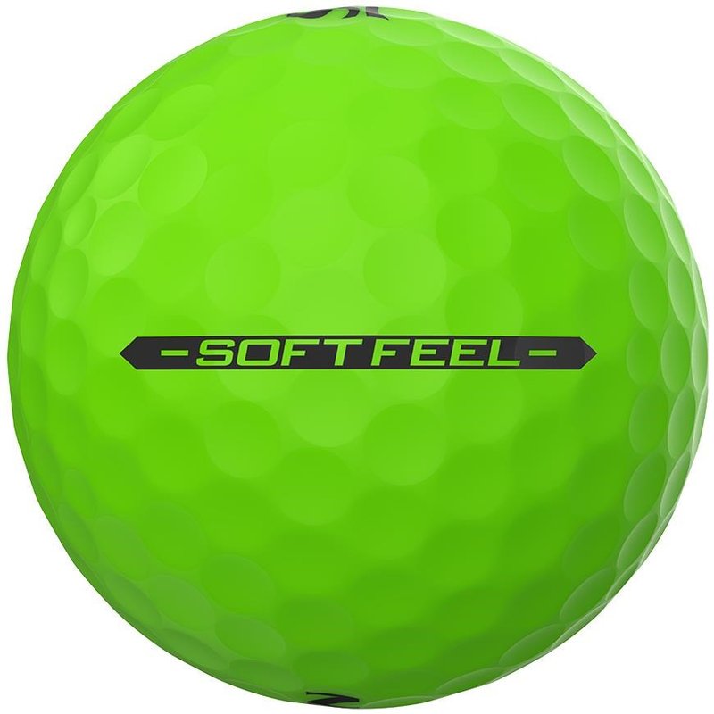 Srixon Soft Feel Brite golfové míčky, zelené