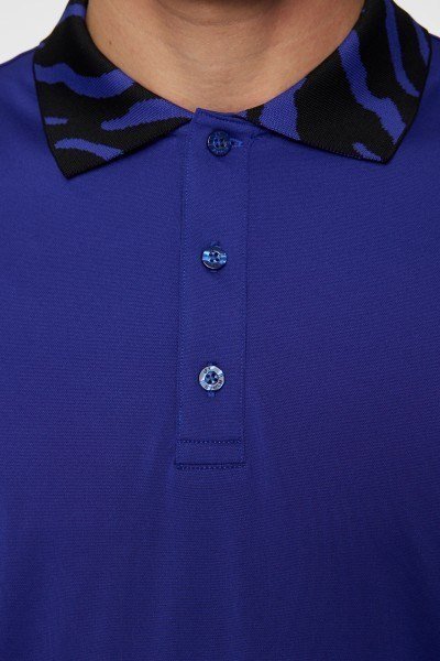 J.Lindeberg Karter pánské polo, clematis blue