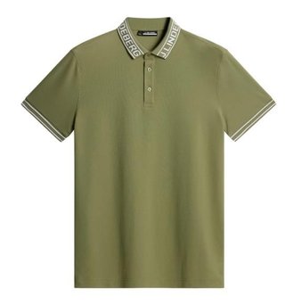 J.Lindeberg Austin pánské polo, oil green