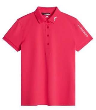 J.Lindeberg Tour Tech dámské polo, růžové