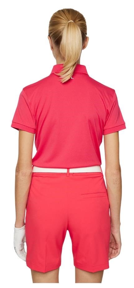 J.Lindeberg Tour Tech dámské polo, růžové