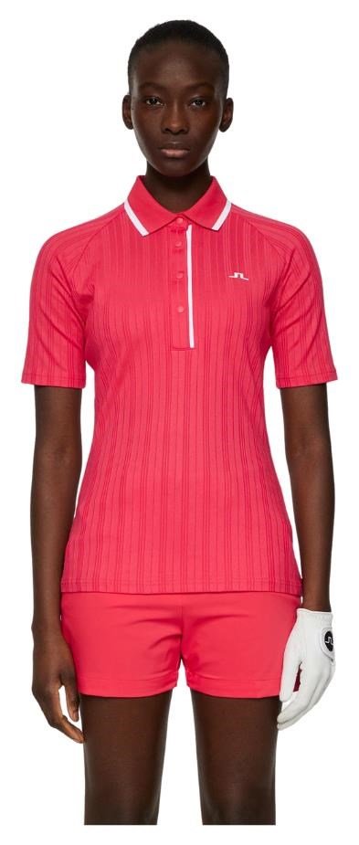 J.Lindeberg Mandy dámské polo, růžové