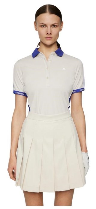J.Lindeberg Demi dámské polo, moonbeam