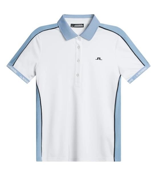 J.Lindeberg Demi dámské polo, bílé