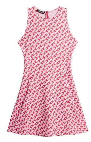 J.Lindeberg Cora golfové šaty, geo pink