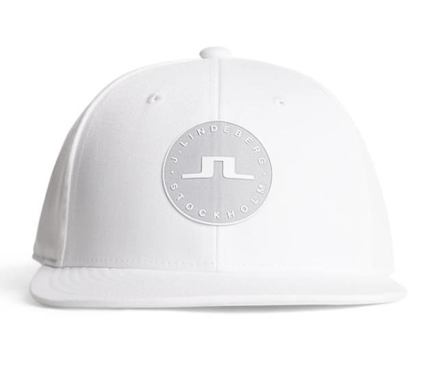 J.Lindeberg Drive Cap kšiltovka, bílá