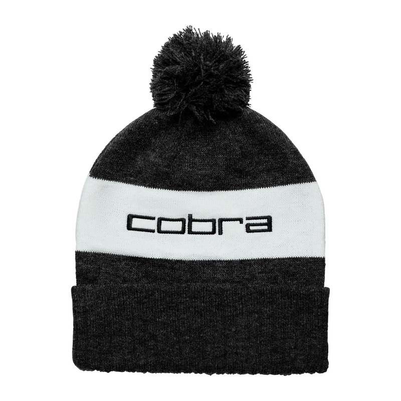Cobra Pom Beanie zimní čepice, černá