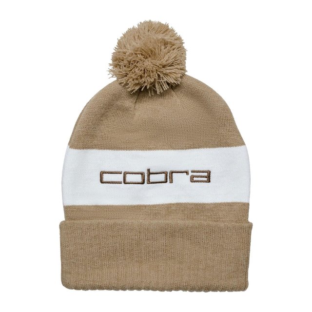 Cobra Pom Beanie zimní čepice, sand