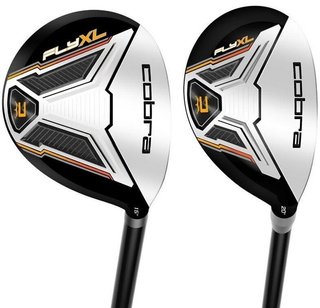 Cobra Fly XL Black Gold pánský golfový set, grafit + cart bag